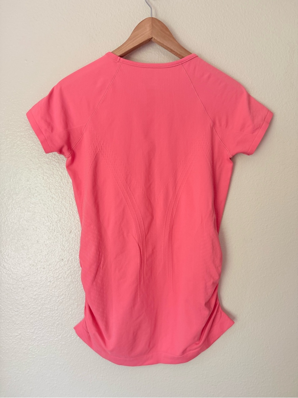 Athleta Coral Pink Short Sleeve Active Tee - Picture 4 of 4